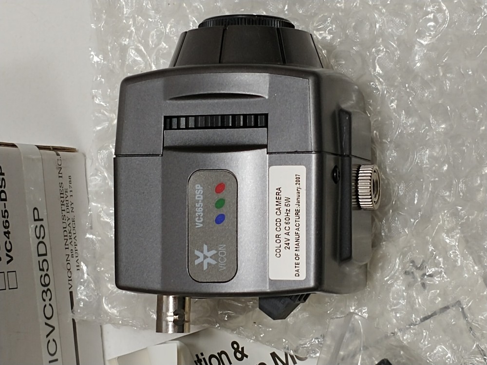 Vicon Model VC365-DSP Color CCD Camera with Manual
