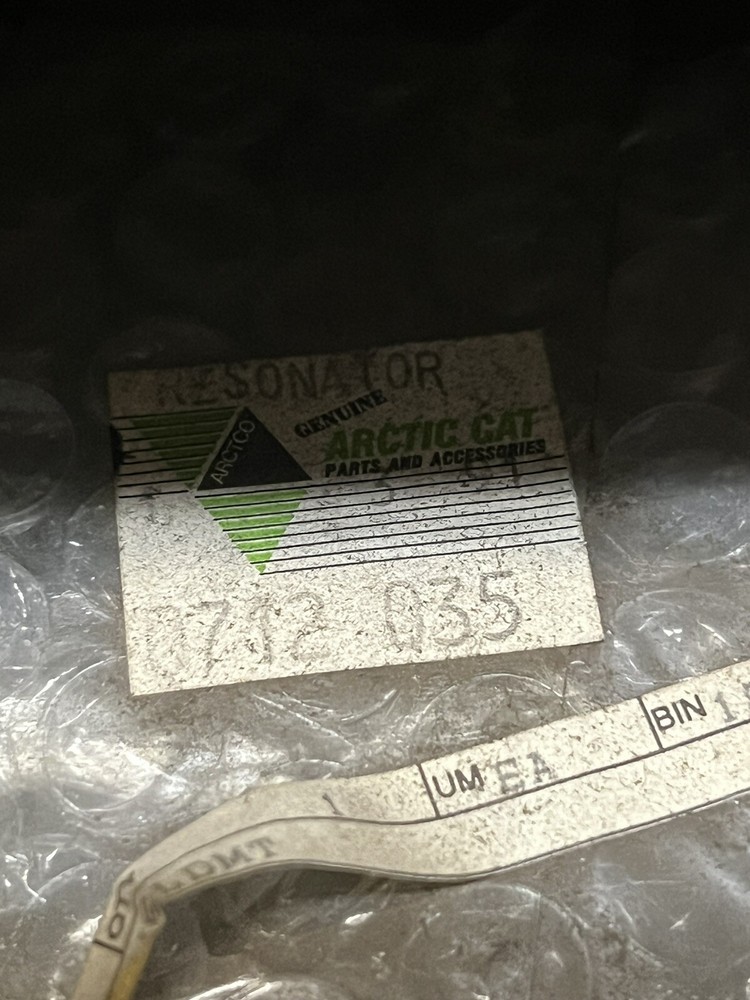 0712-035 Arctic Cat Resonator 1991 EXT Special NEW OEM