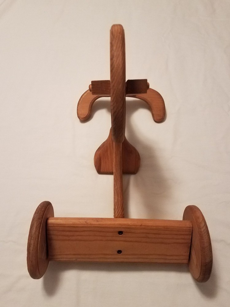 Vintage wooden tricycle