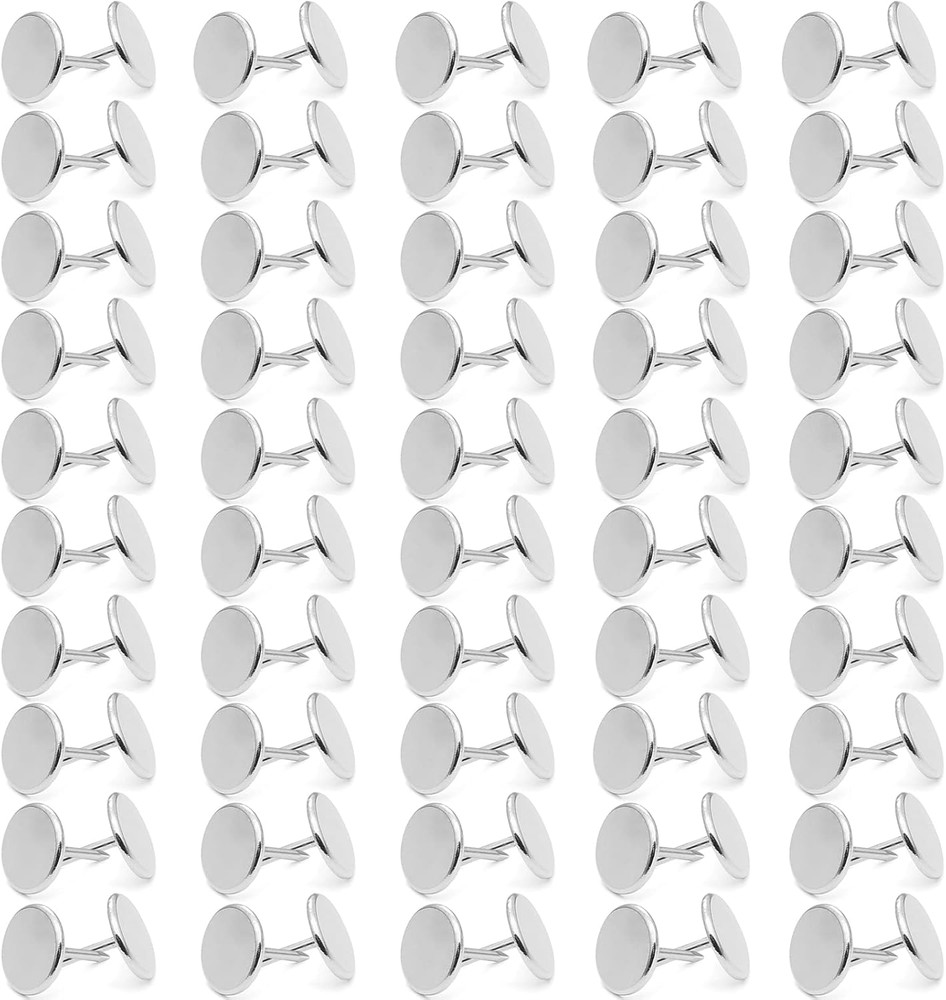 100 tachuelas de cabeza plana para tapicería