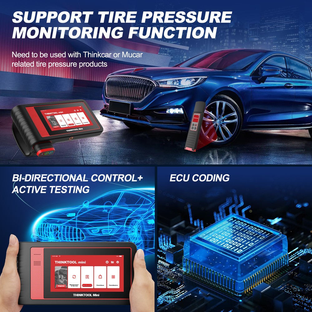 Thinkcar ThinkTool Mini Car Diagnostic Scanner Tool Bluetooth OBD2 Code Reader