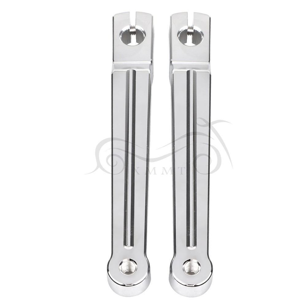 Chrome Heel Toe Shift Levers For Harley Road Glide FLTR Night Train Softail FXST