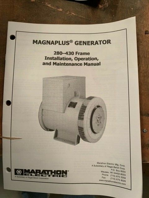 Marathon Magna Plus 30KW Generator End