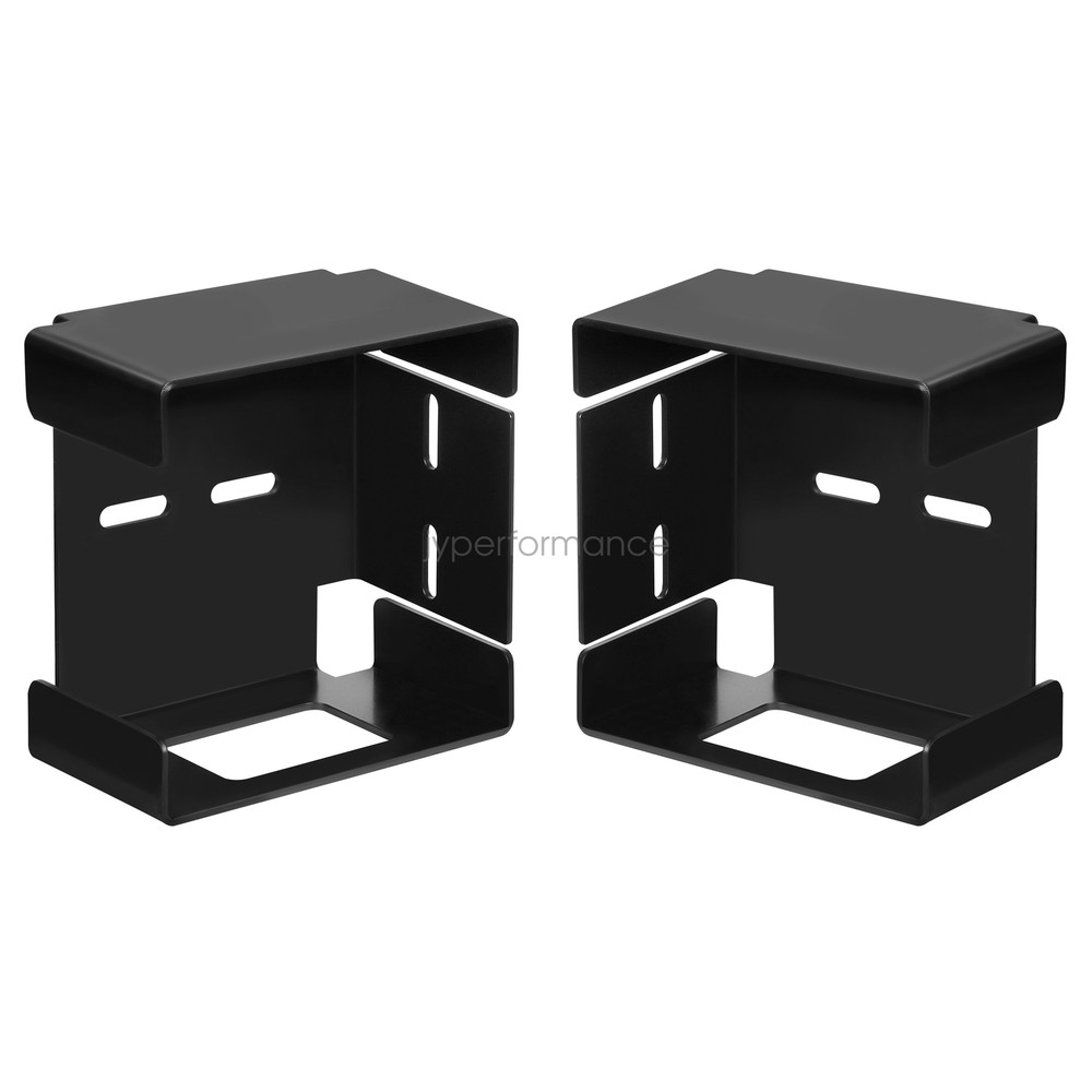 Pair of Steel Tail Brake Lights Guard Square Mounting Box Trailer Truck Over 80"