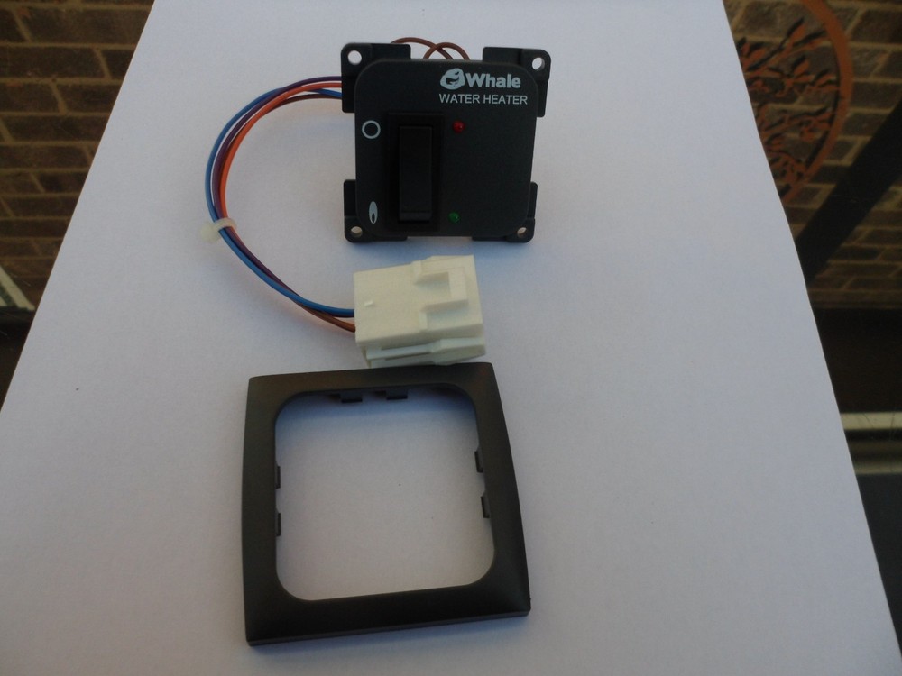 Whale AK1218 Water Heater Control Panel & Loom Gas Only Caravan RV