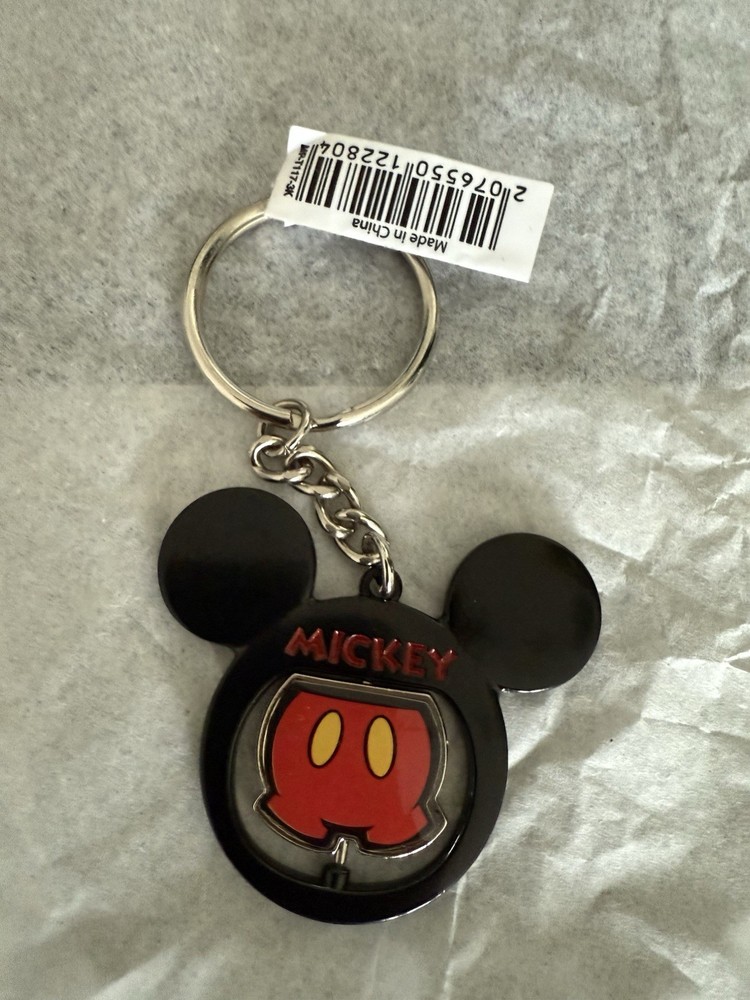 Disney Mickey Mouse Souvenir Keyring BNWT Fast Delivery