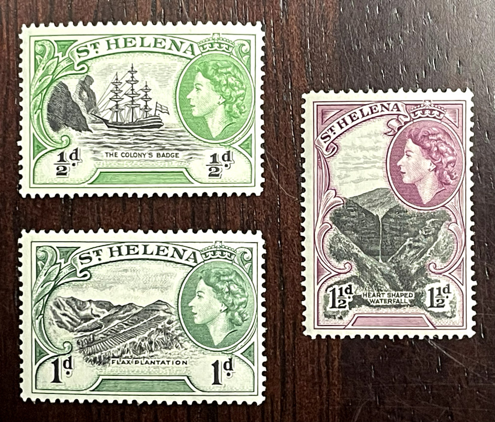 St Helena stamps. Mint OG LH