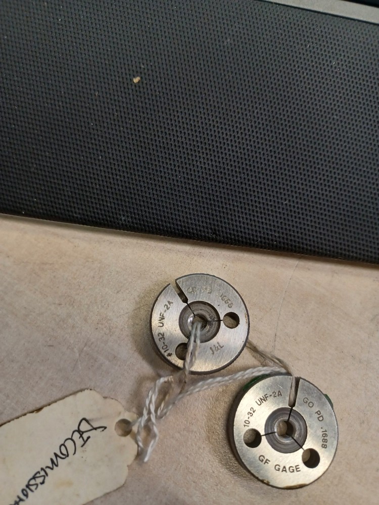 GO PD Master Ring .1688 10-32 UNF-24 CAGE 2pcs