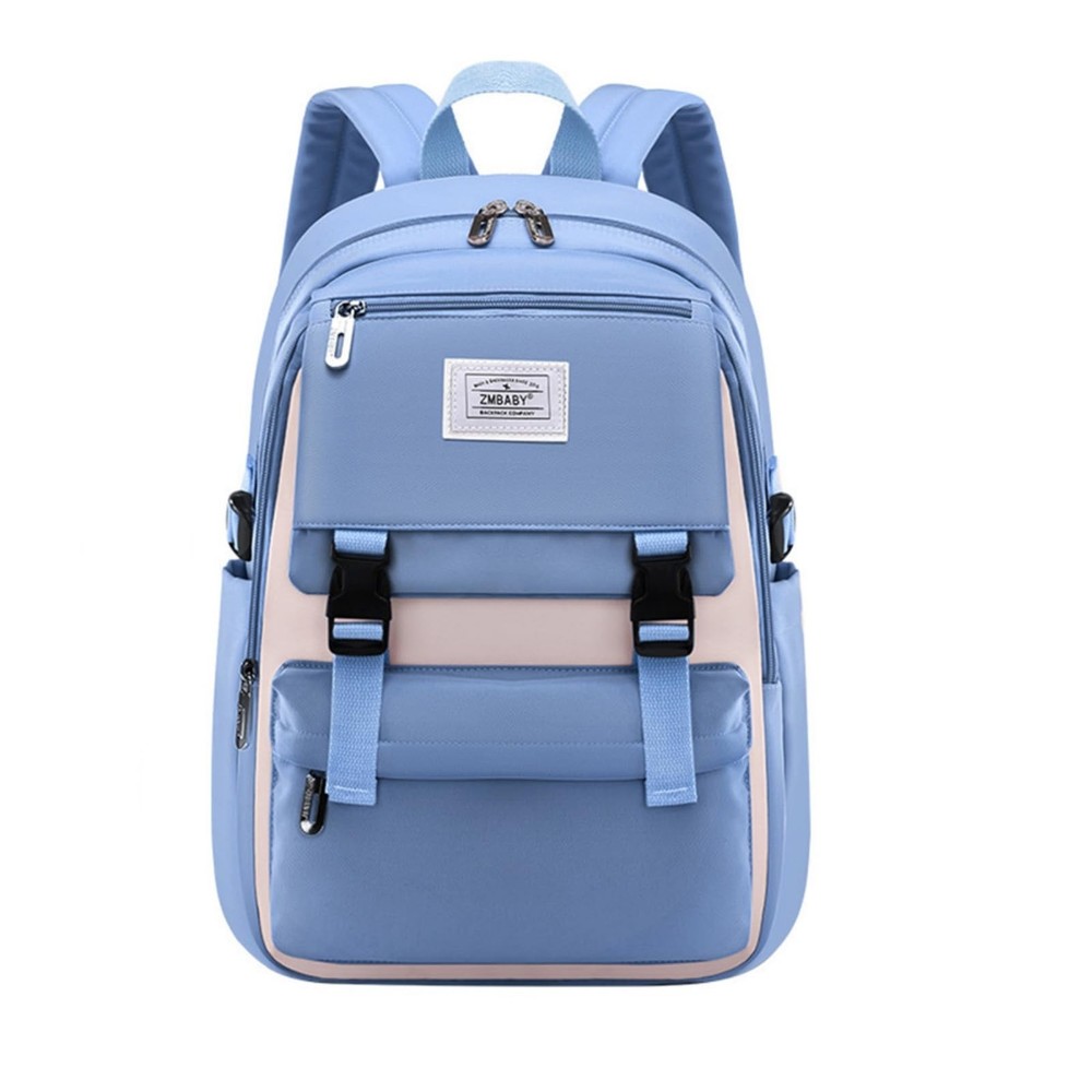 Kids Backpack Solid Color Girls Elementary Middle School Casual Daypack Light...