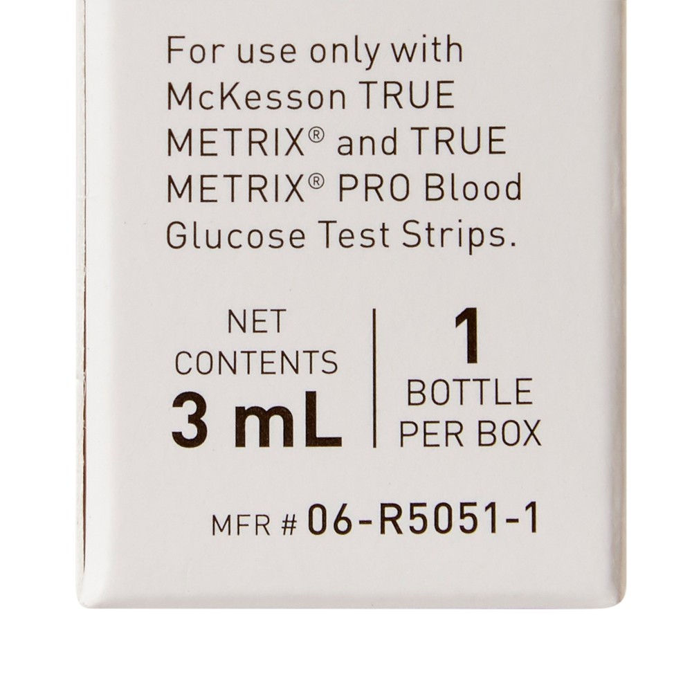 McKesson TRUE METRIX Blood Glucose Control Solution Level 1 3 mL 24 per Case