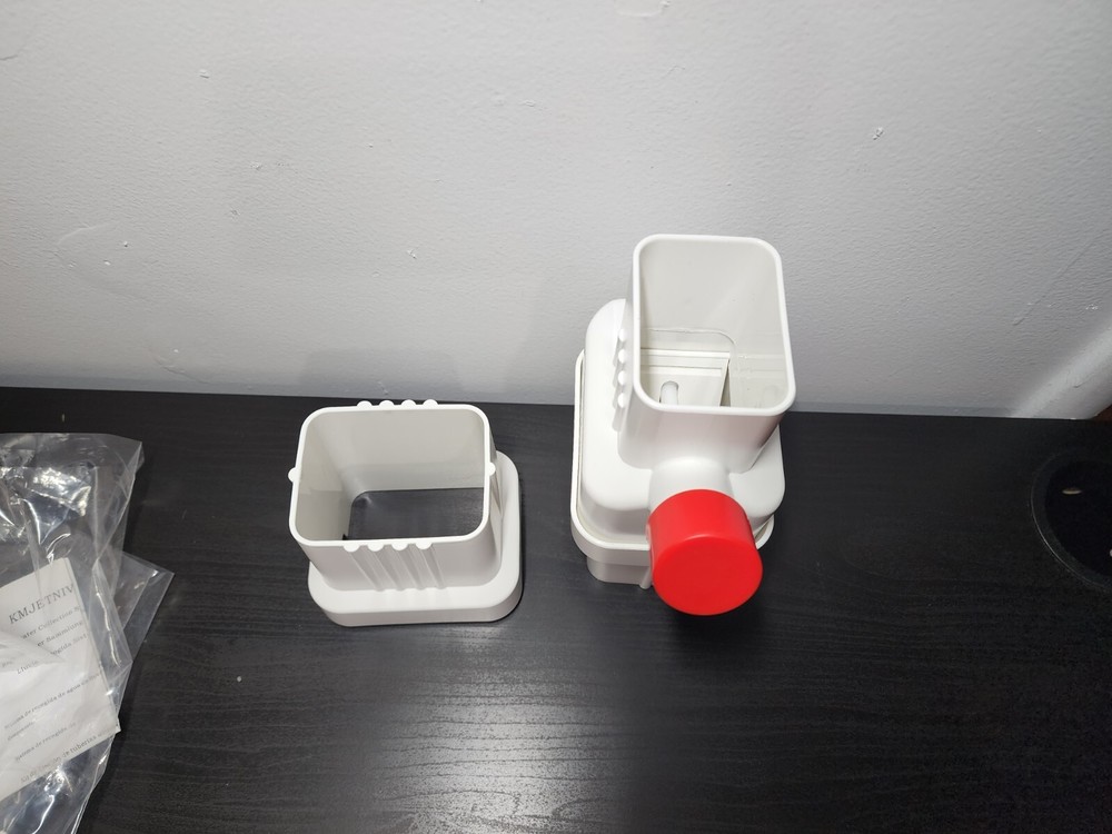 Rainwater Collection System (1 Set),Downspout Diverter with Adjustable Collect