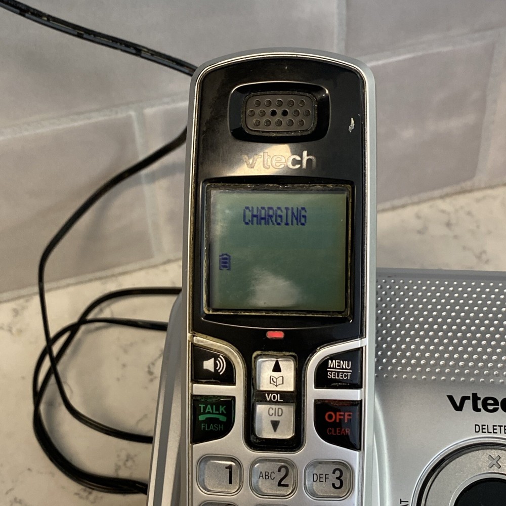 Vtech CS6229 DECT 6.0 Digital Cordless Answering System Handset Untested