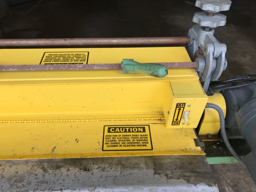 Potdevin Rotary Press 24” Rotary Press 110 volt
