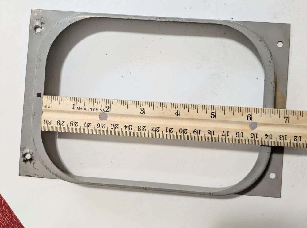 6- Vintage NuTone 2025-A Intercom System Speaker Mounting Bracket Frame.