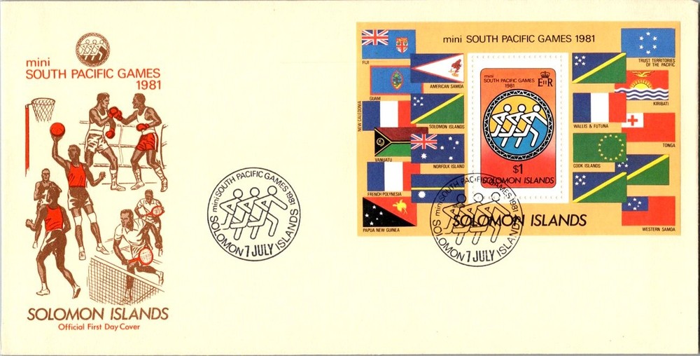 Solomon Islands Scott 449 Unaddressed.