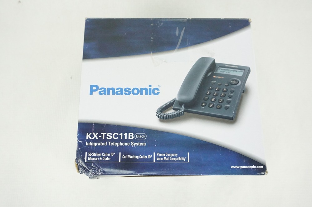 Panasonic KXTSC11B Caller ID Corded Telephone System