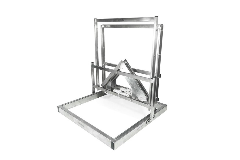 Varomorus 12V Double-Knife Frame Uncapping Machine with Hopper Stainless Steel