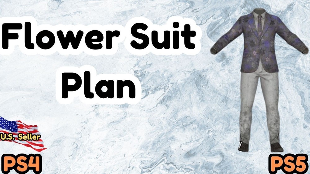 Flower Suit Plan - Fallout76 - PS4/5  -  Rare