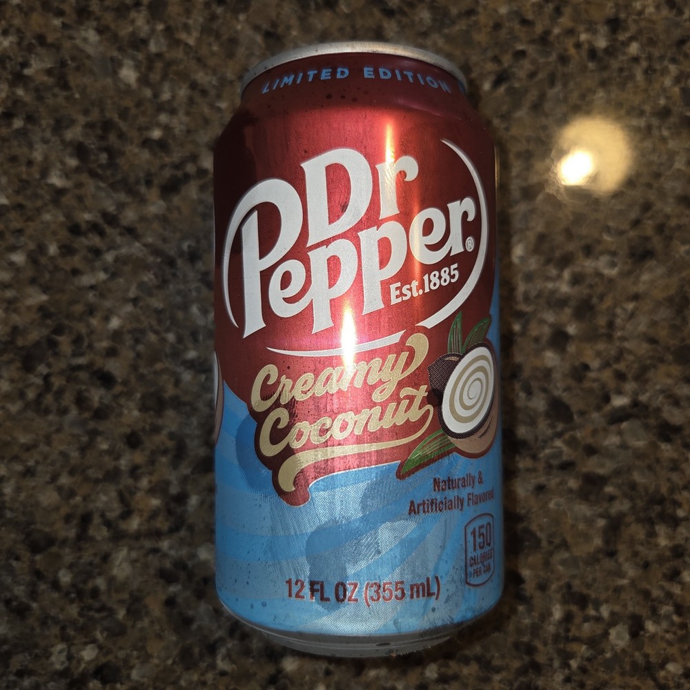 dr pepper creamy coconut 12 pack Limited Edition