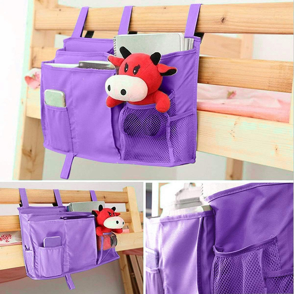 Bunk Bed Organizer - Bedside Storage Caddy with Pocket, Hanging Organizer for Ca