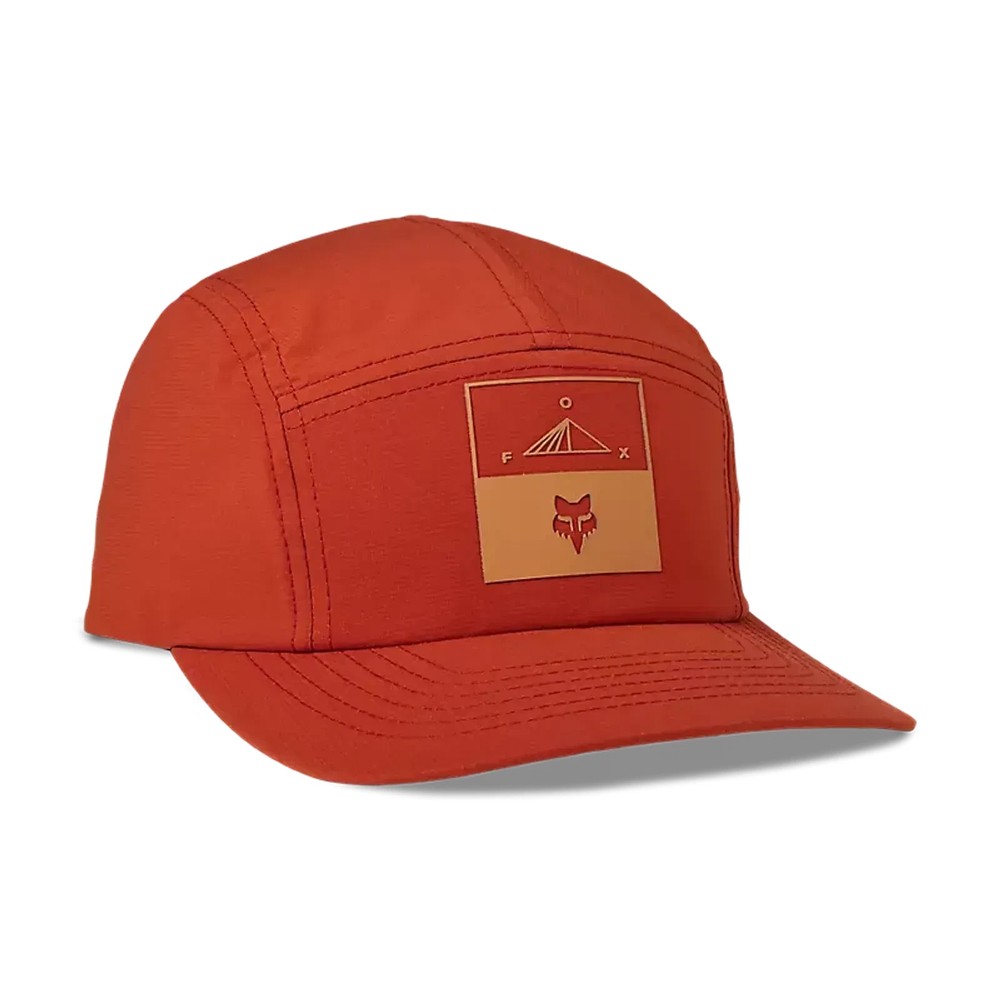 Fox Racing Summit Camper 5 Panel Hat - Scarlet Red - One Size