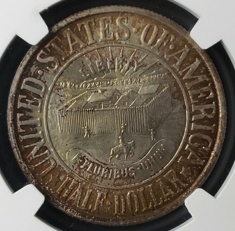 1936 50c York Commemorative Silver Half Dollar NGC MS67