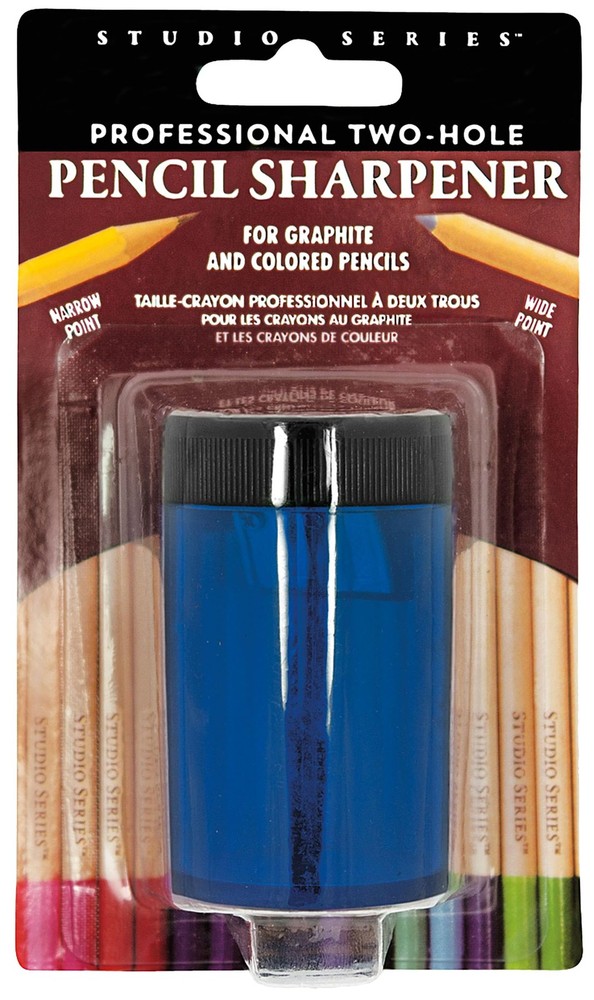 Studio Series Professional Pencil Sharpener (2 hole) Blue