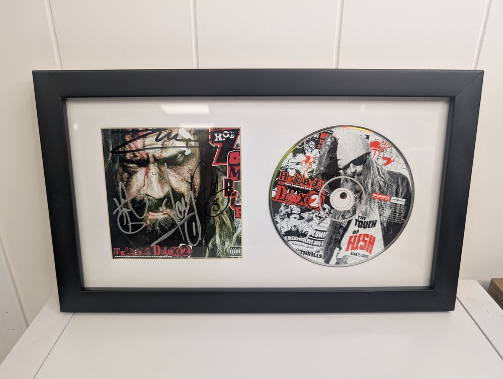 Rob Zombie Hellbilly Deluxe 2 Signed Cd Joey Jordison