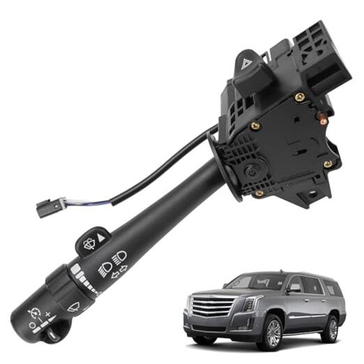 Multi-Function Combination Turn Signal Switch Compatible with 03-07 Silverado