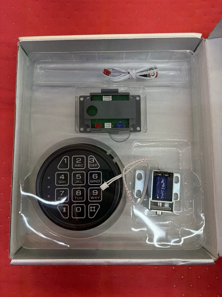 Safe Lock Replacement Electronic Keypad with Solenoid Lock