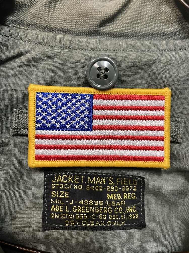 USAF Field Jacket With Hood And Liner Dated 1959