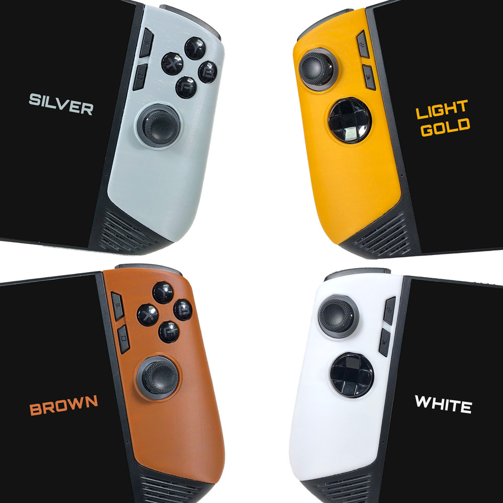 Replacement Front Panel Plates For MSI Claw 8 AI+ - 3D Printed Accessory