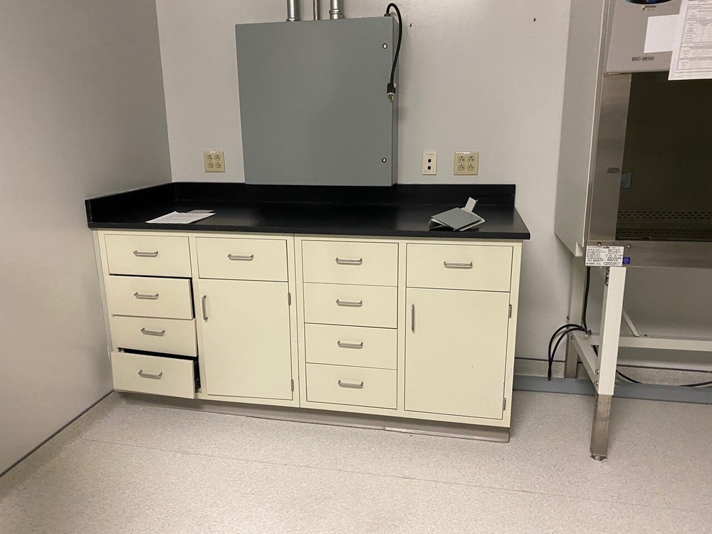 Gray Lab Casework Benches by Linear Foot, Island & Perimeter(100379)