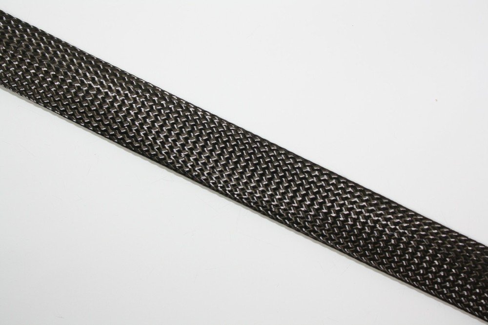 1" Carbon Fiber Braided Sleeve
