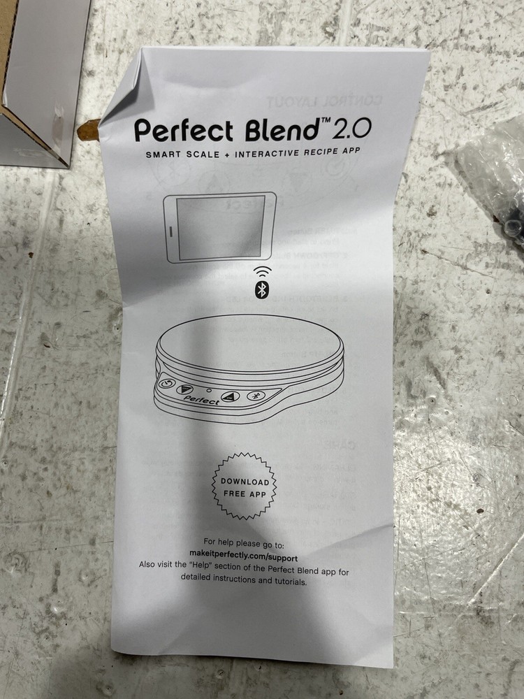 New Perfect Blend 2.0 Smart Scale Bluetooth
