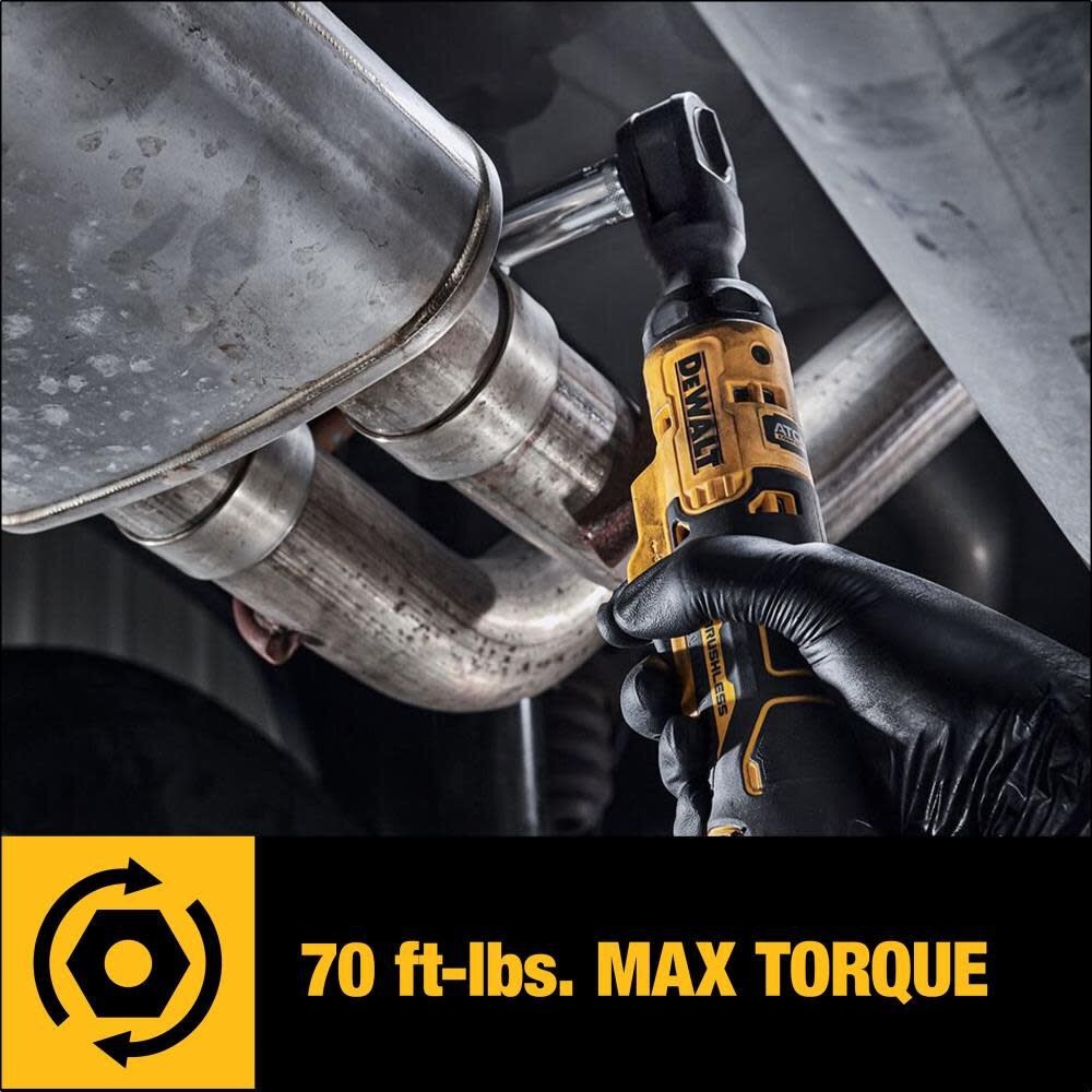 DEWALT ATOMIC 20V MAX Ratchet (Bare Tool) Brushless 3/8in-DCF513B