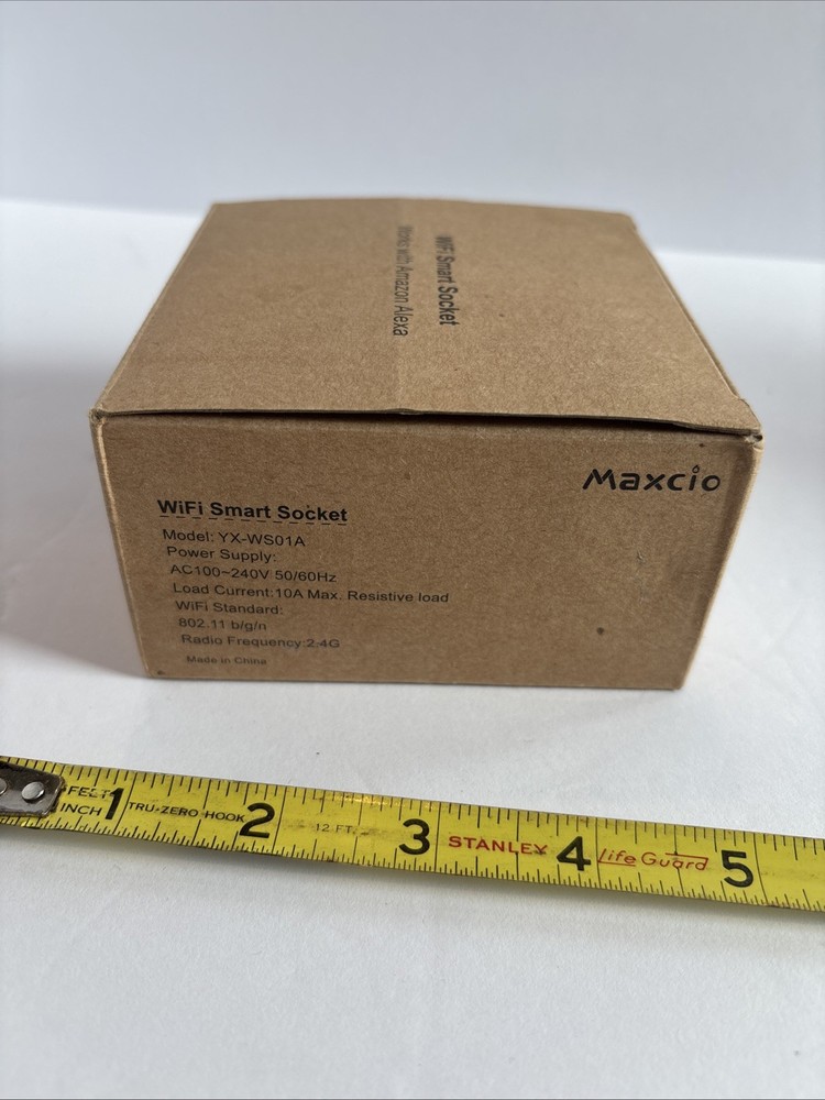 Maxcio WiFi Smart Socket