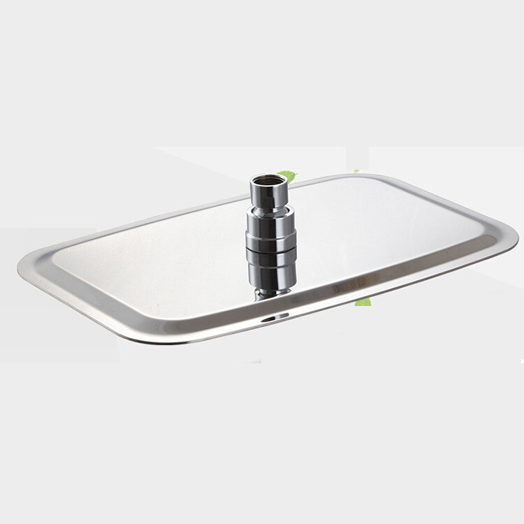 300*200mm Shower Head Rainfall Bath Head Ceiling Wall Mounted Bathroom Accessory