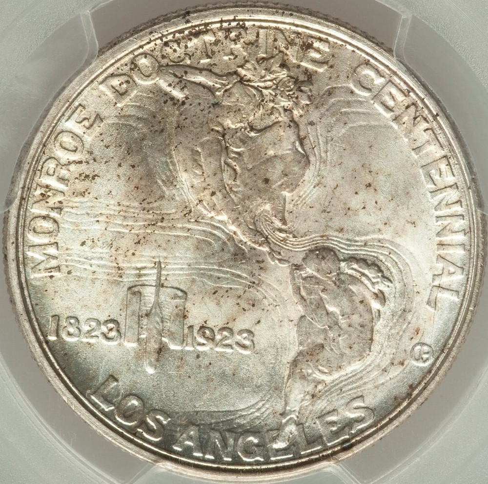 1923-S Monroe Commemorative Half Dollar NGC MS-65+ EXCEPTIONAL