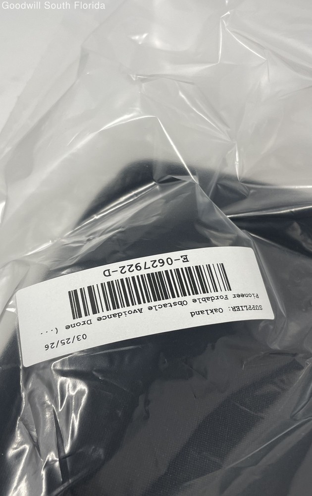 Pioneer Black Green Foldable Obstacle Avoidance Drone With Controller Not Tested