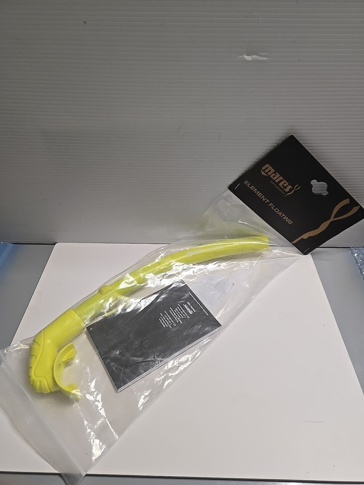 Mares Element Snorkel - High-Quality Snorkel Yellow New & Sealed