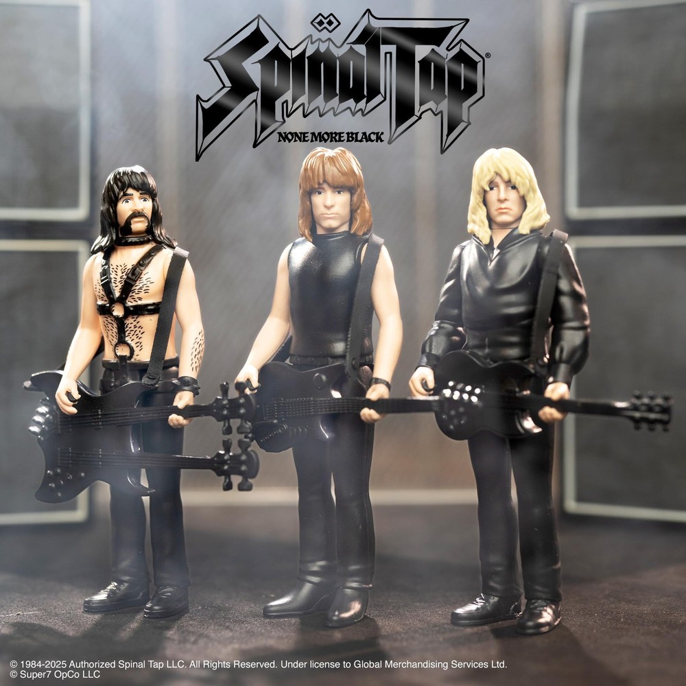 Super7 Spinal Tap Reaction Figures Wave 02 - 3.75 inch Scale, Multicolor