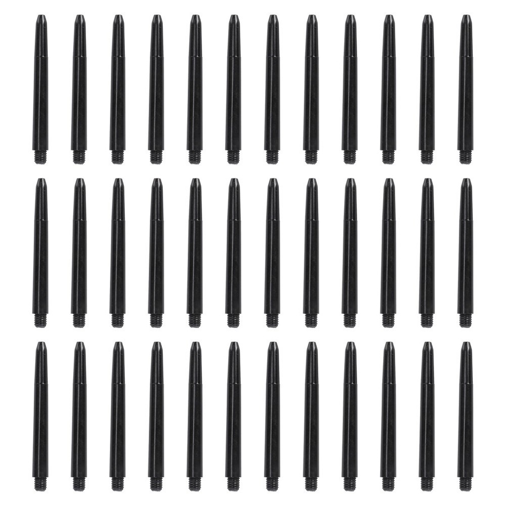 100Pcs Plastic Dart Shafts for Enhanced Flight Path with 2BA Screw Thread