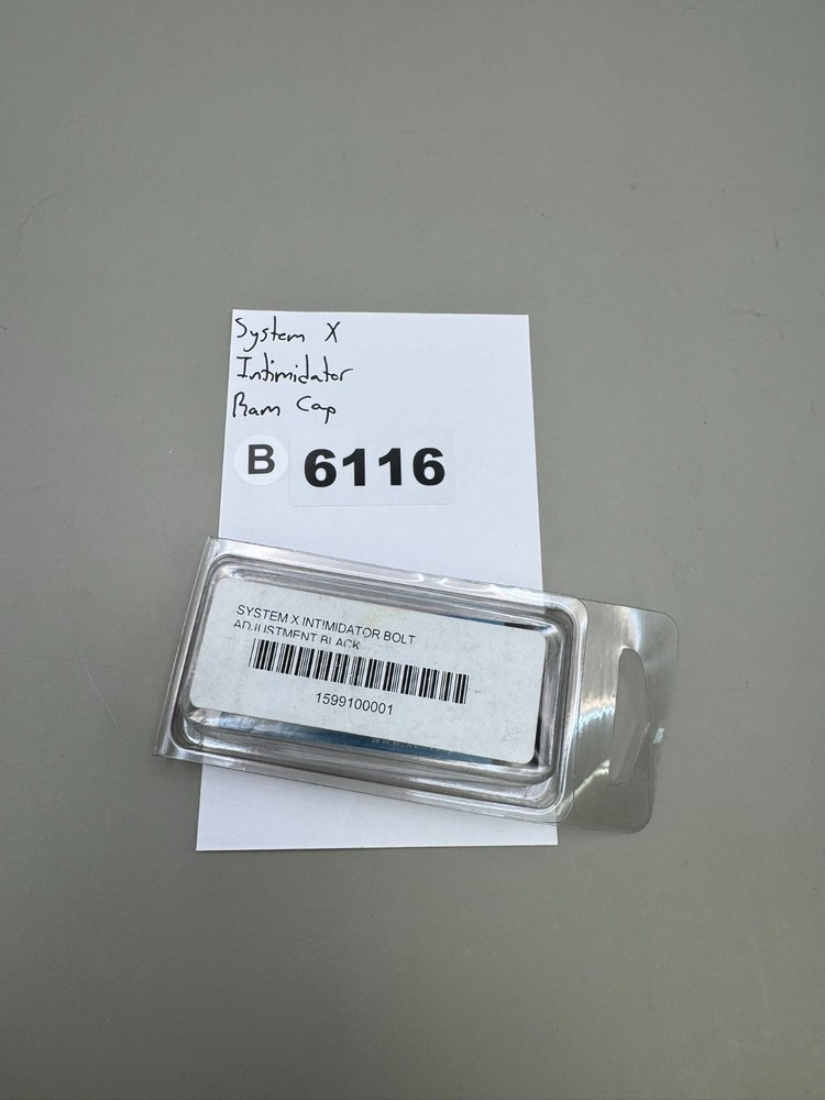 System X Intimidator Ram Cap-Gloss Black