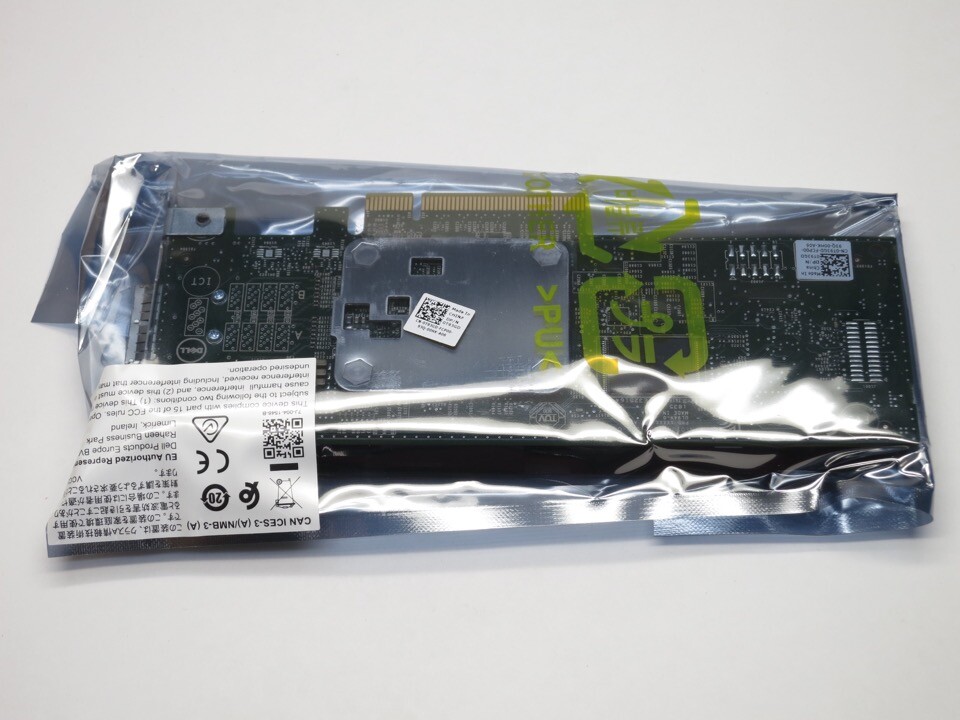 405-AADZ DELL 12Gb/s SAS HBA EXTERNAL PCI-e CONTROLLER CARD BOTH BRACKETS