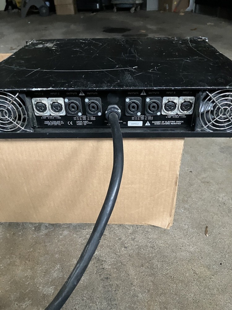 Chevin Q-6 4 channel Amplifier