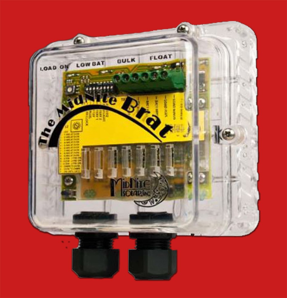 Midnite The Solar Brat Charge Controller 30A PWM w/Lighting Controller & Load US