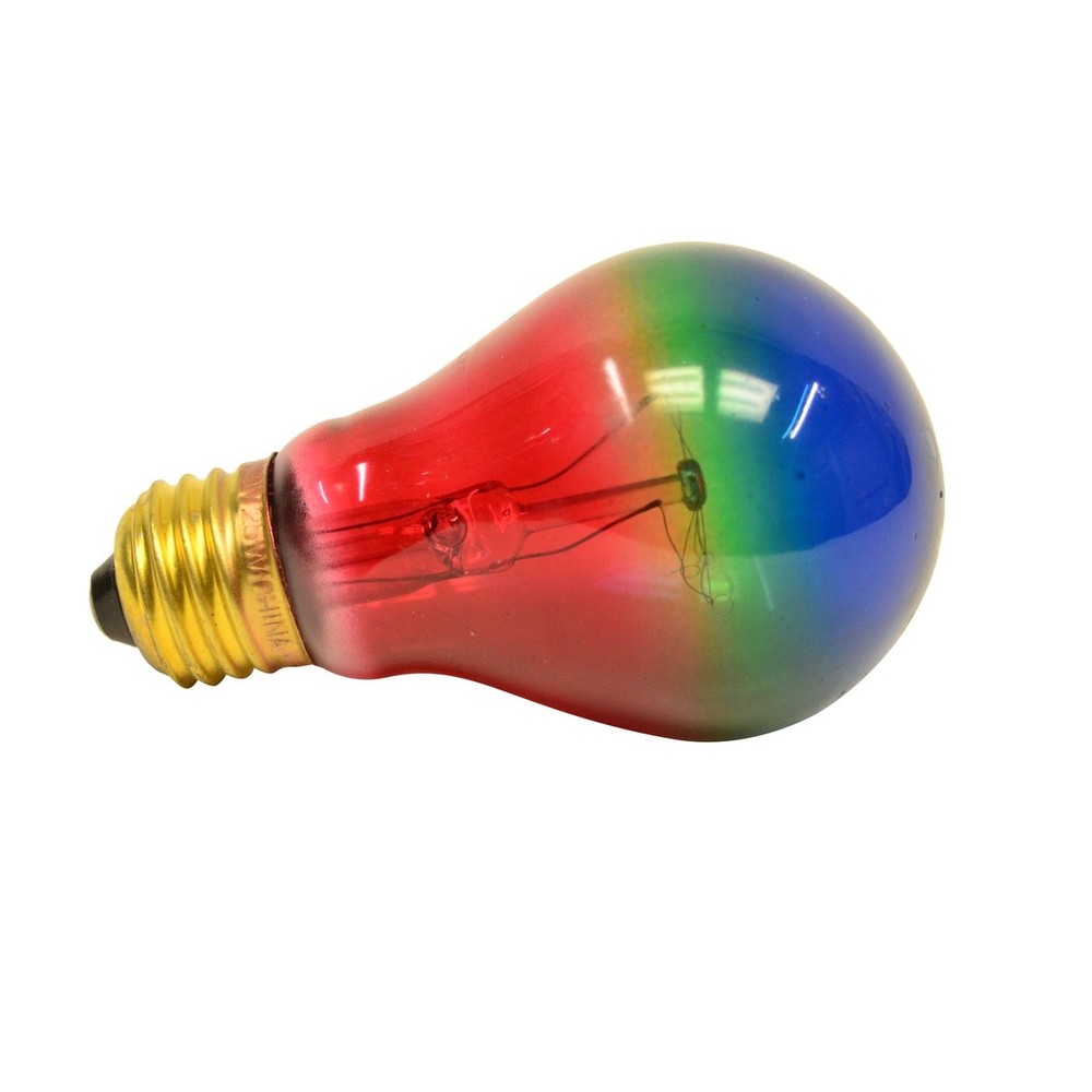 25 Watt Rainbow Lightbulb Color Light Bulb Decorative Ambient Bedroom Lighting