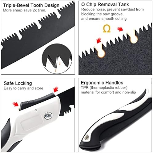 12 Inch Folding Hand Saw for Tree Pruning