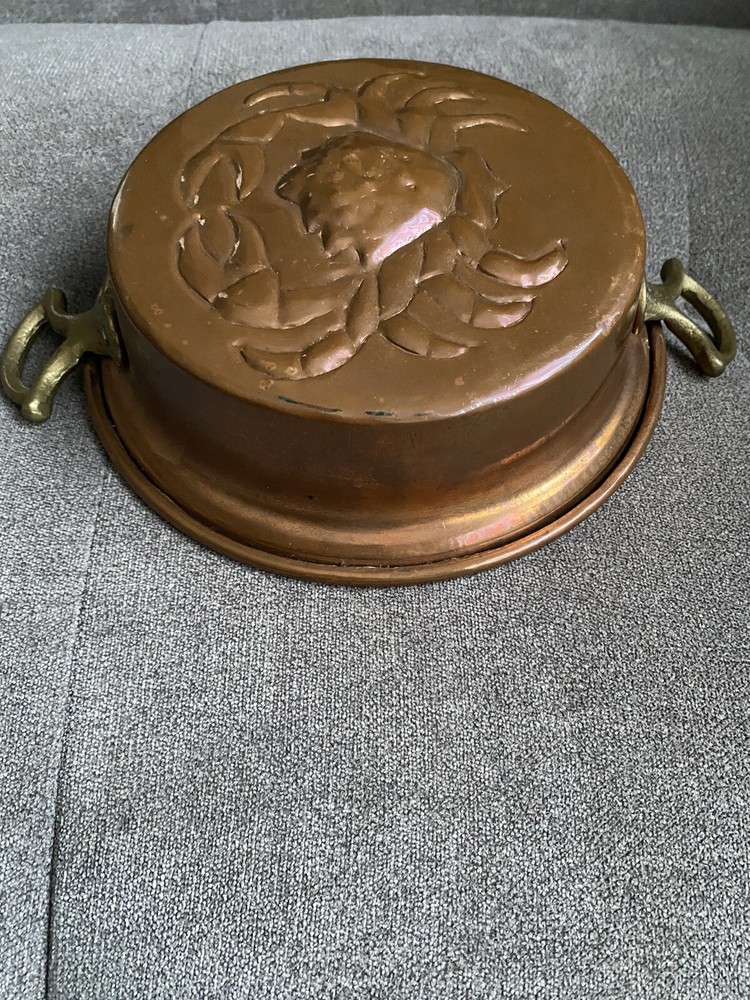copper wall decorative brass handles crab